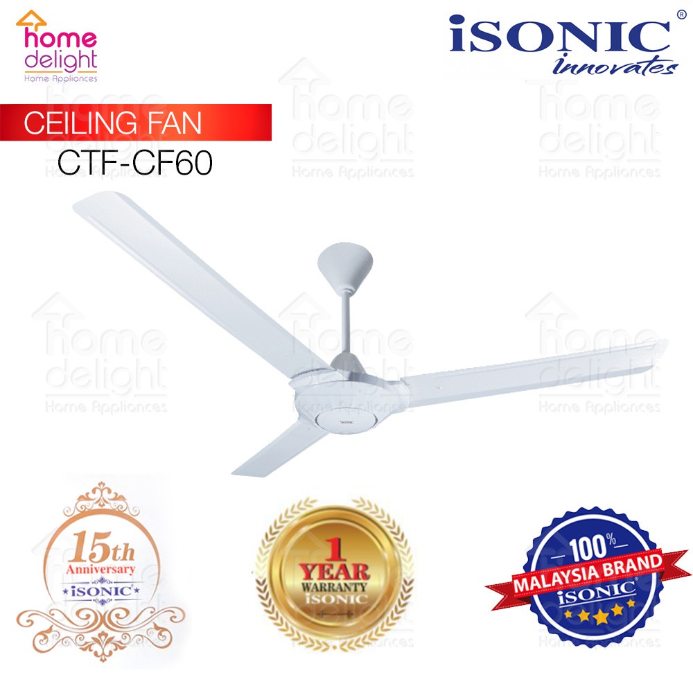 Khind Cf615 Cf615b Cf611 Isonic Ctf Cf60 Ceiling Fan 60