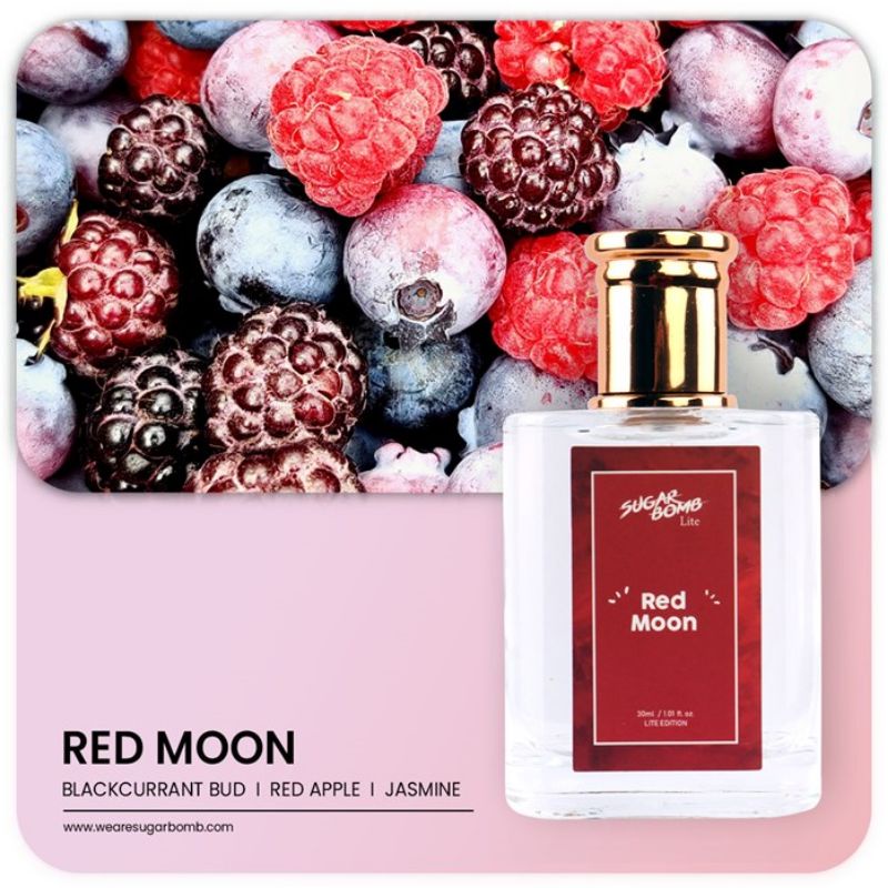 Red Moon By SugarBomb Lite Perfume For Her Women Minyak Wangi Untuk ...