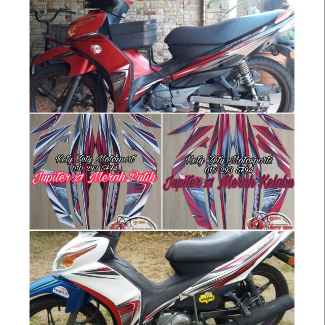 Stripe/Stiker Jupiter z1 (Lagenda 115Fi) | Shopee Malaysia