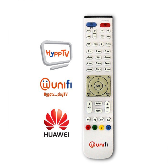 Remote Control For Hypptv Unifi Tv Ec6106v5 Ec6108v8 Ec2108e Shopee Malaysia