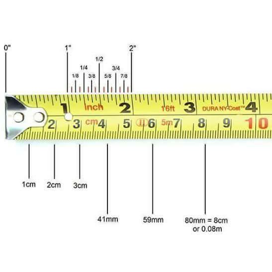 High Quality 10 Meter Measuring Tape Cm Size Pita Pengukur Shopee Malaysia