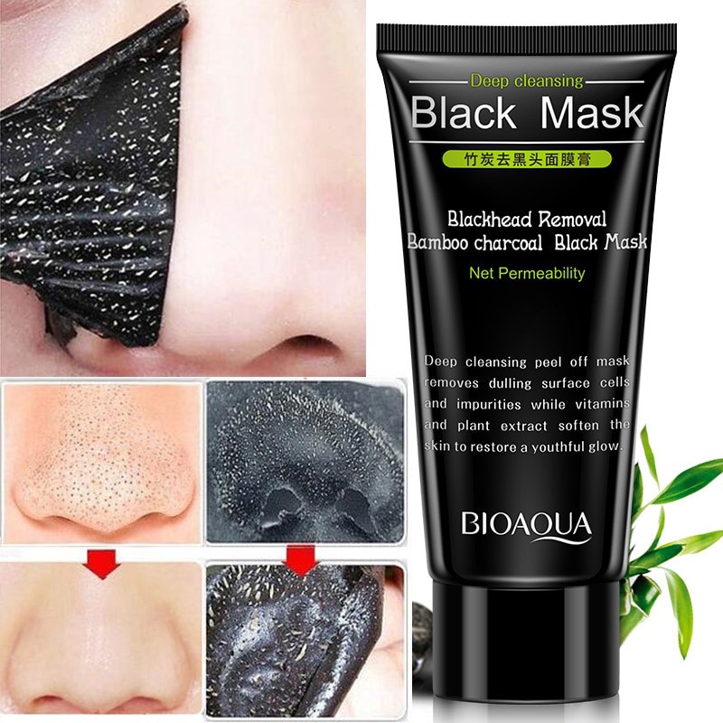 Bioaqua Blackhead Whitehead Remover Black Head Mask Deep Cleansing