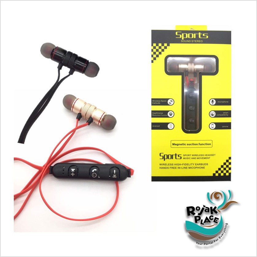 sports sound stereo wireless headset