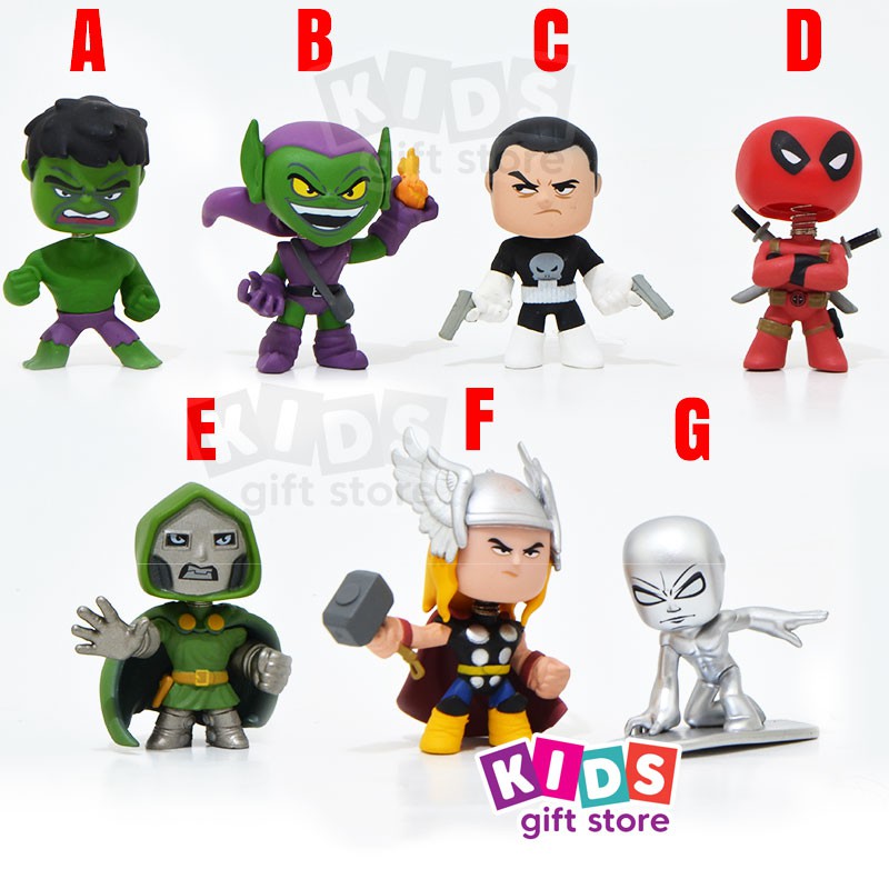 Marvel Pop Avengers Bobble Head Green Goblin Punisher Deadpool Hulk