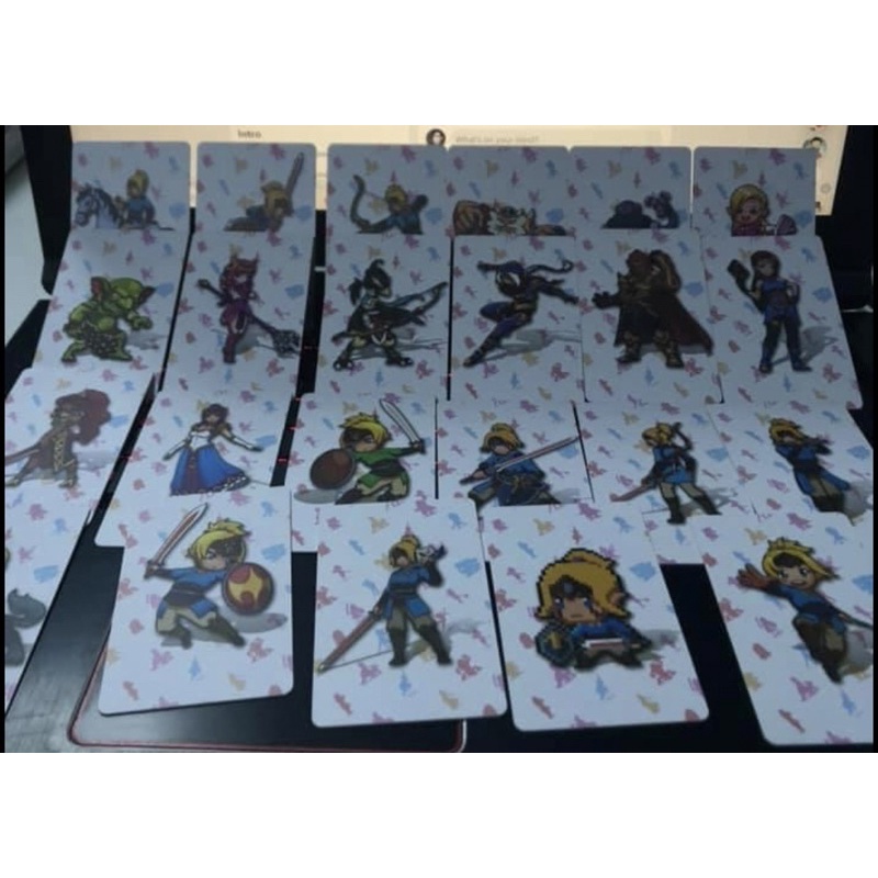 Zelda BOTW Breathe of The Wild Amiibo Card 25 pcs Shopee Malaysia