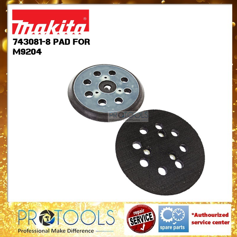MAKITA PAD FOR M9204 ,7430818 5'' PAD FOR SANDER Shopee Malaysia