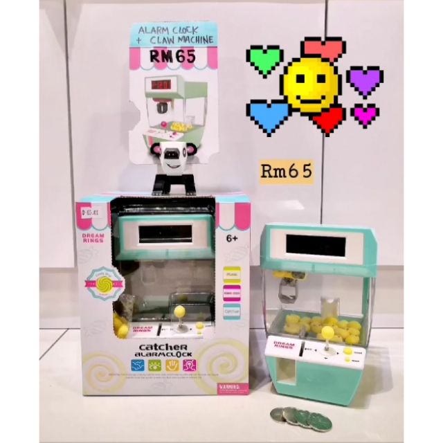 alarm clock claw machine