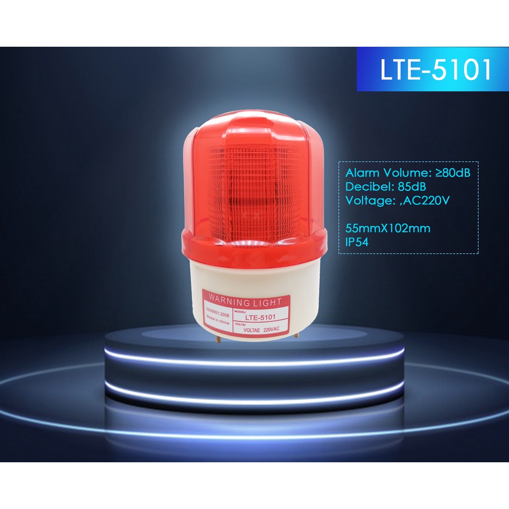 LED Strobe Warning Light AC 220V240v (LTE5101J) Shopee Malaysia 