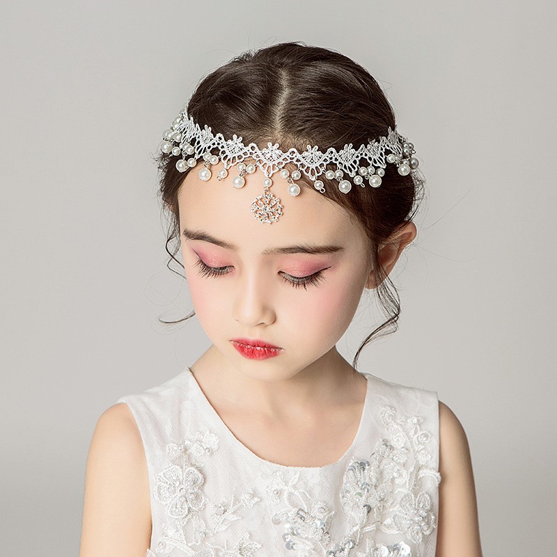Crown Princess Girl Crown Crystal Headband Fairy Hair Accessories