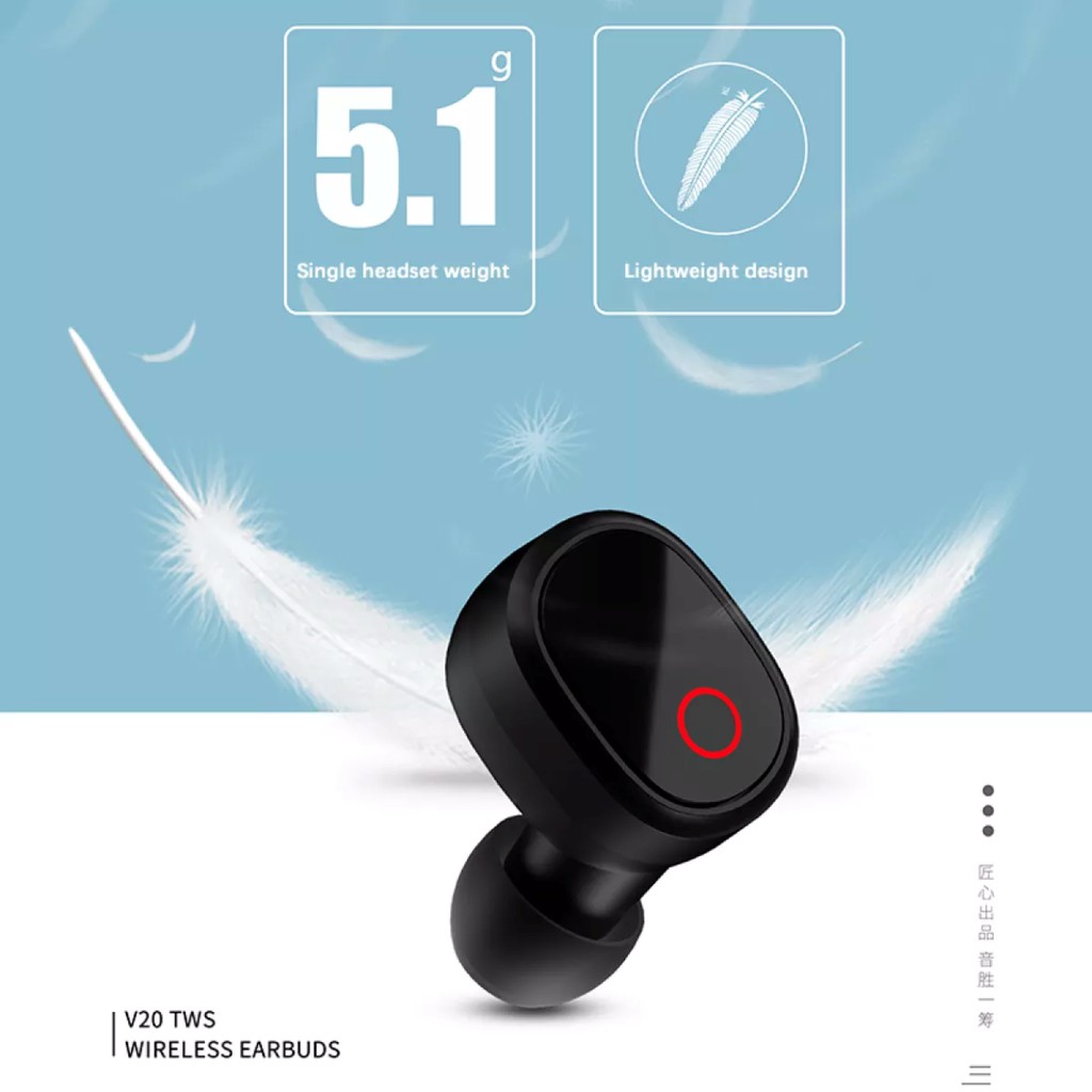 tws v20 earbuds