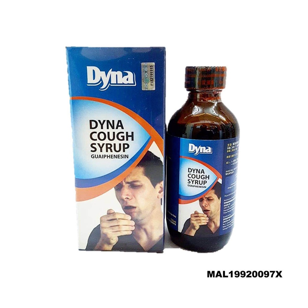 DYNA COUGH SYRUP  Ubat Batuk , 120ml  Shopee Malaysia