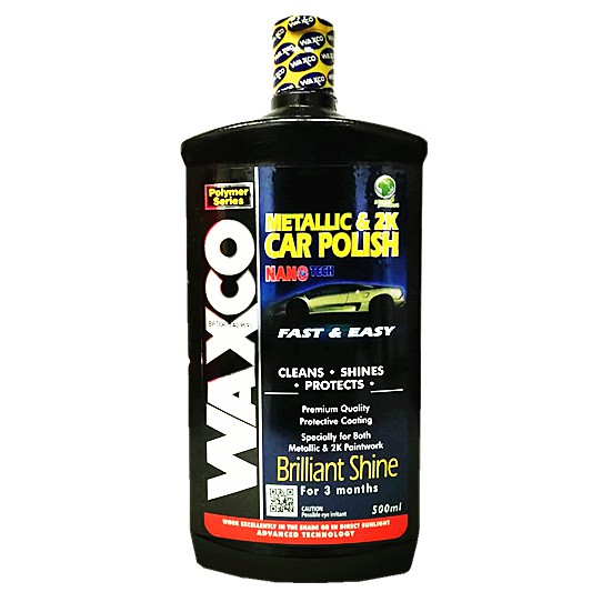 Waxco Metallic & 2K Car Polish (500ml) Shopee Malaysia