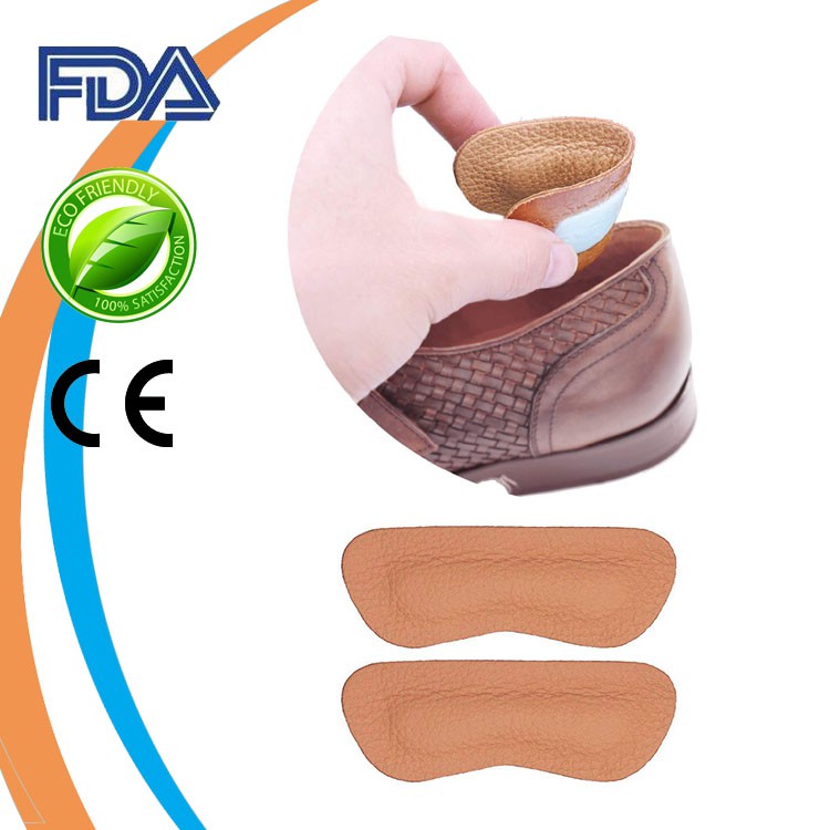 leather heel insoles