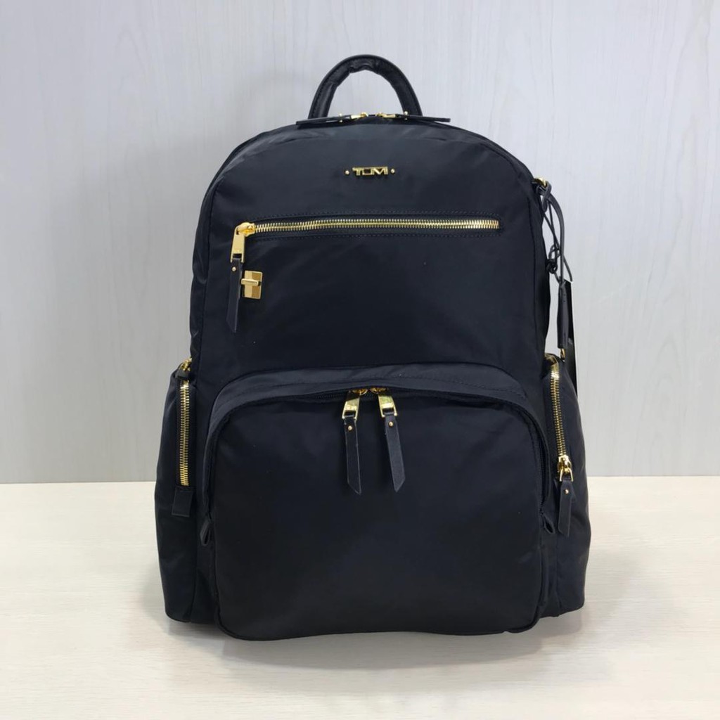 tumi nylon backpack