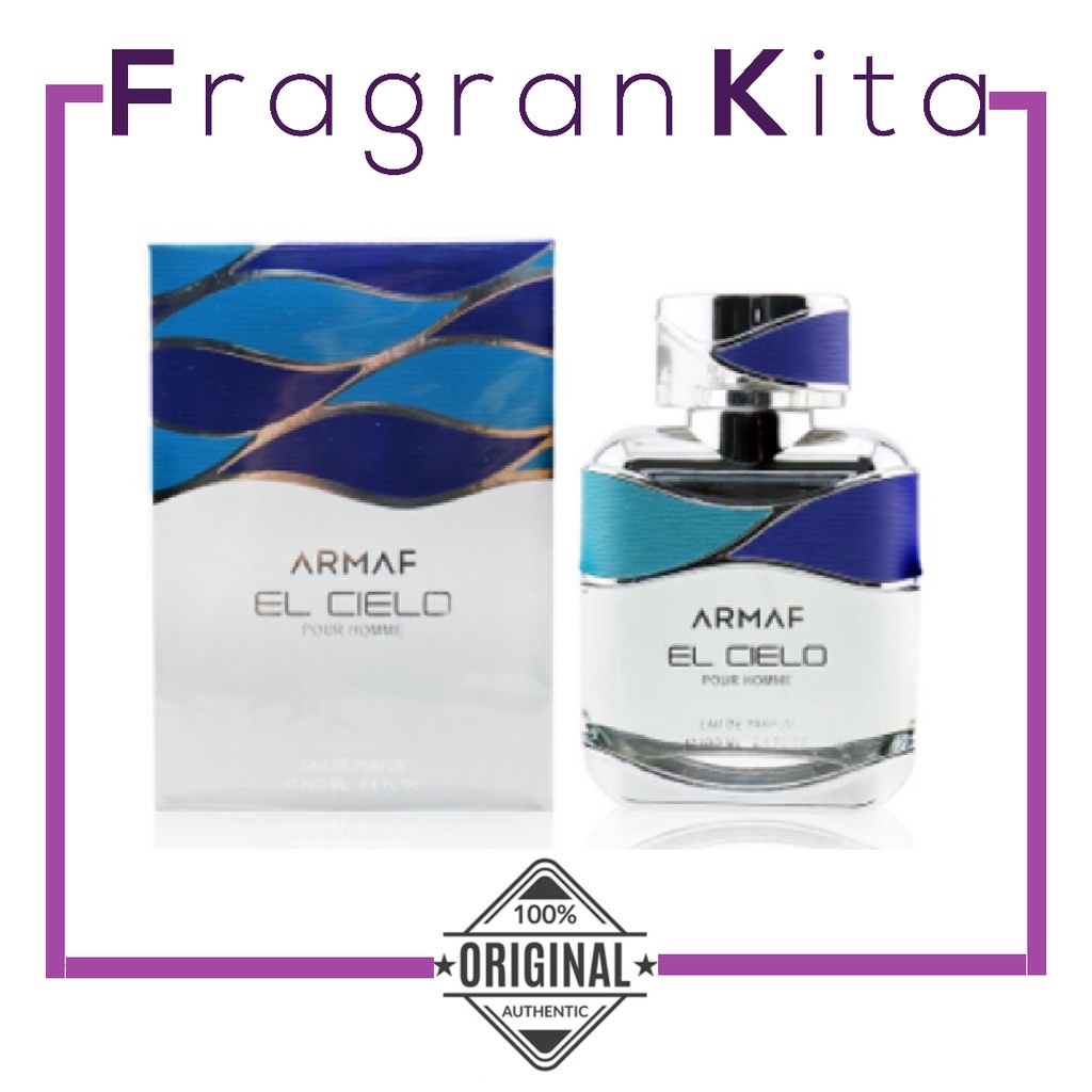 Armaf El Cielo 100 ml EDP [dupe of Paco Rabanne Invictus] | Shopee Malaysia