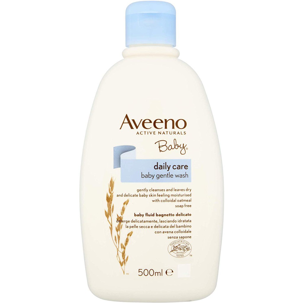 aveeno baby gentle wash 500ml