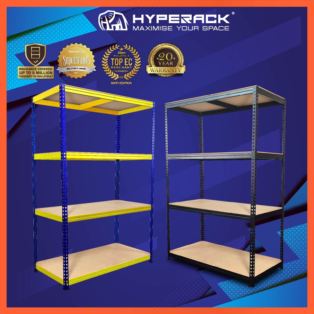 HYPERACK ™️ [Free Shipping] Livin Rack Boltless Rack 4 Levels Shelf