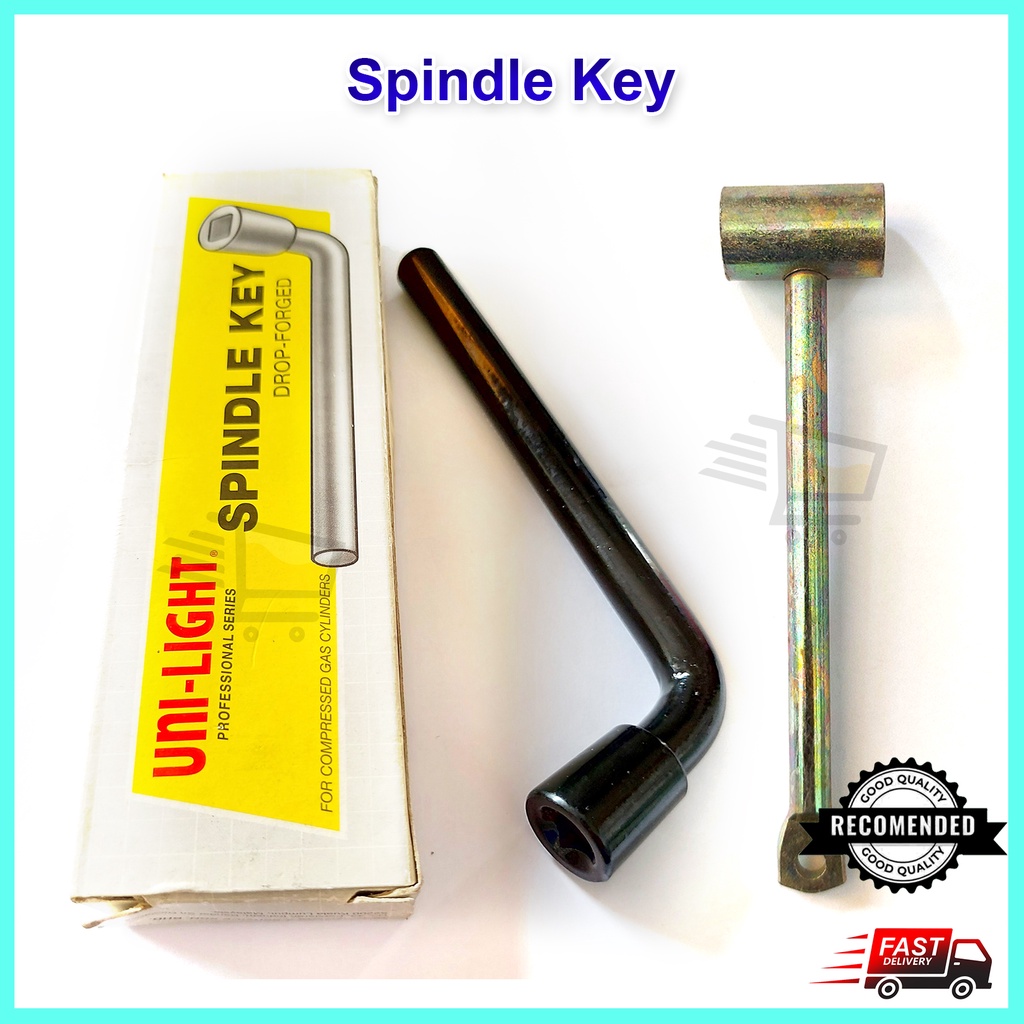 UNILIGHT Spindle Key For Compressed Gas Cylinders Drop 13mm