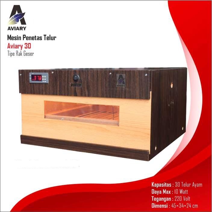 MESIN Full Automatic Digital Egg Hatcher Machine 30 Slide Rack | Shopee ...