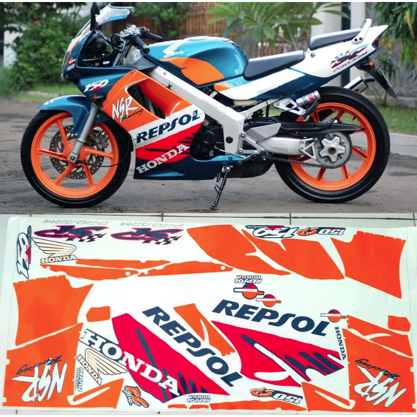 Buy Cutting Sticker Honda Striping Nsr Sp Repsol Printing Lamination Seetracker Malaysia