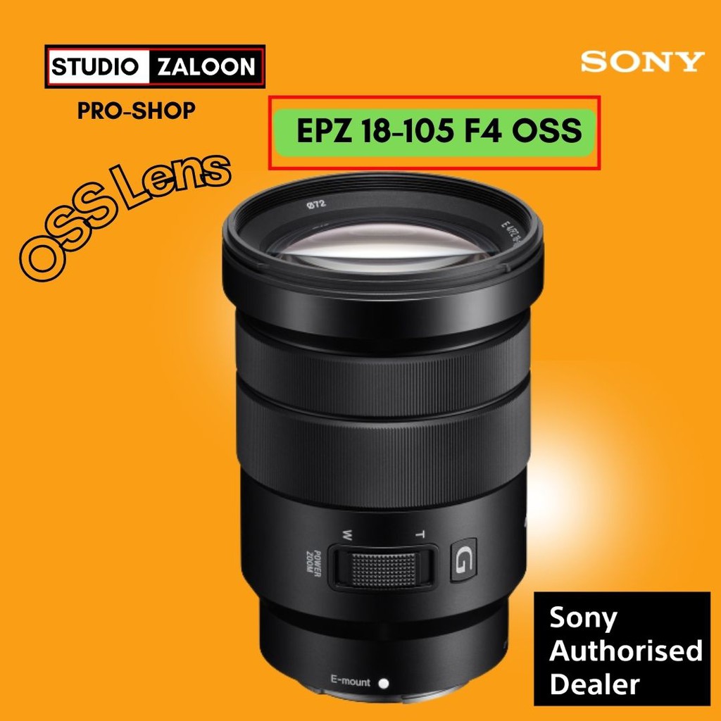 Sony E Pz 18 105mm F 4 G Oss Lens Shopee Malaysia