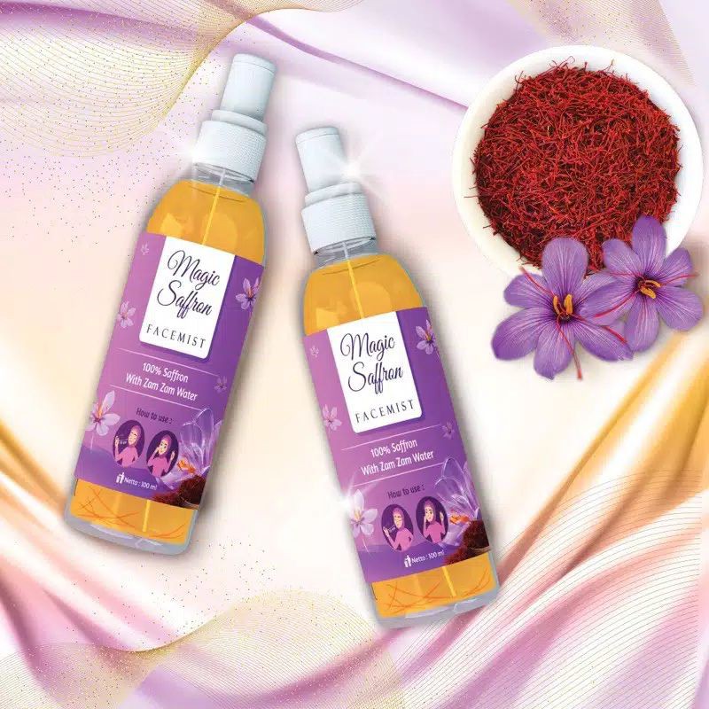 100Ml MAGIC SAFFRON WITH ZAM ZAM WATER BEAUTY FACE MIST Shopee Malaysia