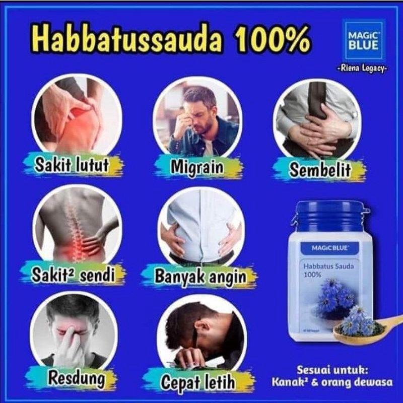 Buy Ready Stock Kapsul Habbatus Sauda Magblue Lulus Kkm Setiap Pembelian Ada Free Gift Seetracker Malaysia