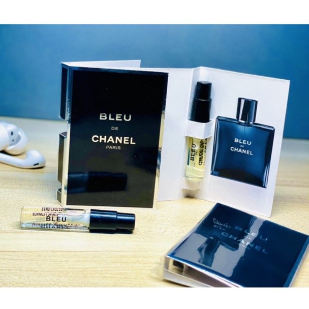 Chanel Bleu de EDT Parfum  2ml Vial Fragrance [ 蔚蓝] 香水小样试用旅行装Perfume  Sample | Shopee Malaysia