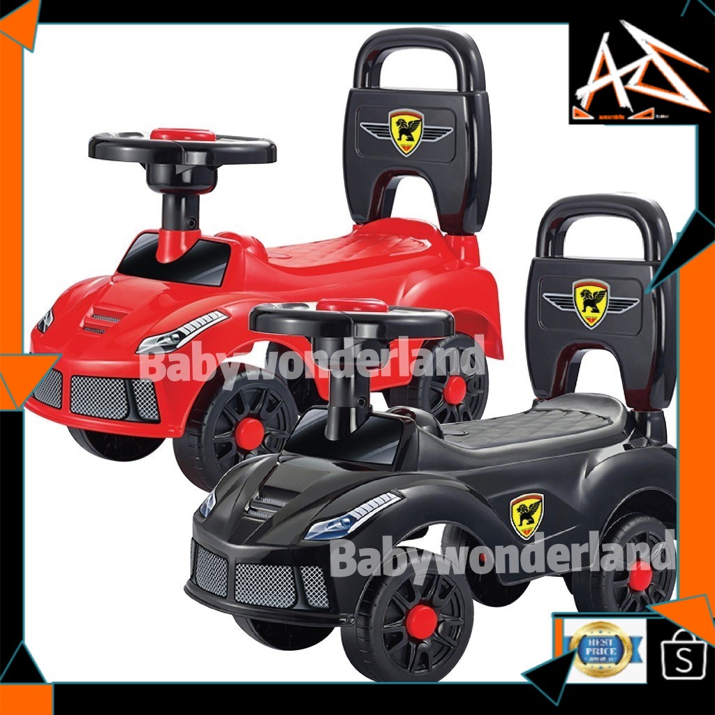 MALAYSIA UP📣 Children Mini Riding Scooter Push Ride On Car Kids Toys Horn l Kereta Mini Mainan Budak