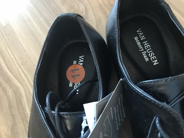 van heusen men's formal shoes