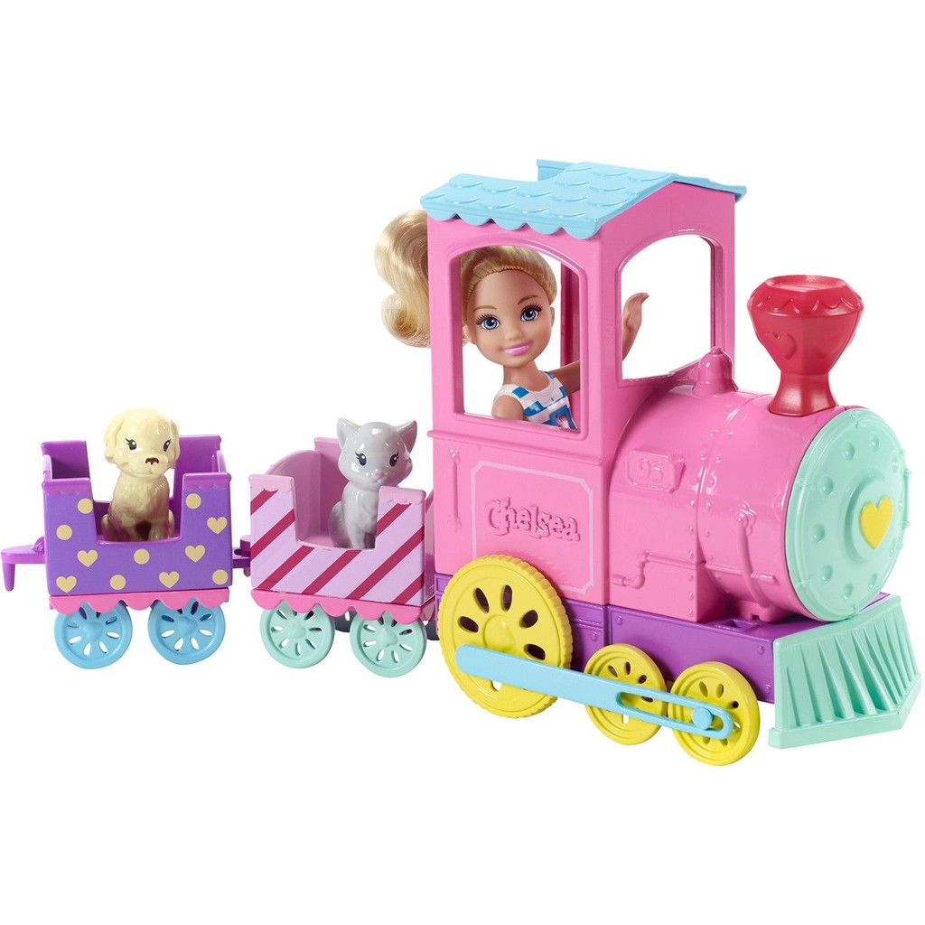 barbie train set