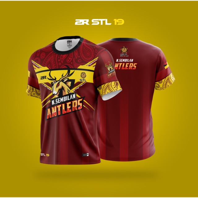 NEGERI SEMBILAN ANTLERS SEPAK  TAKRAW  LEAGUE FANS JERSEY  