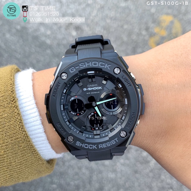 casio g shock gst s100g