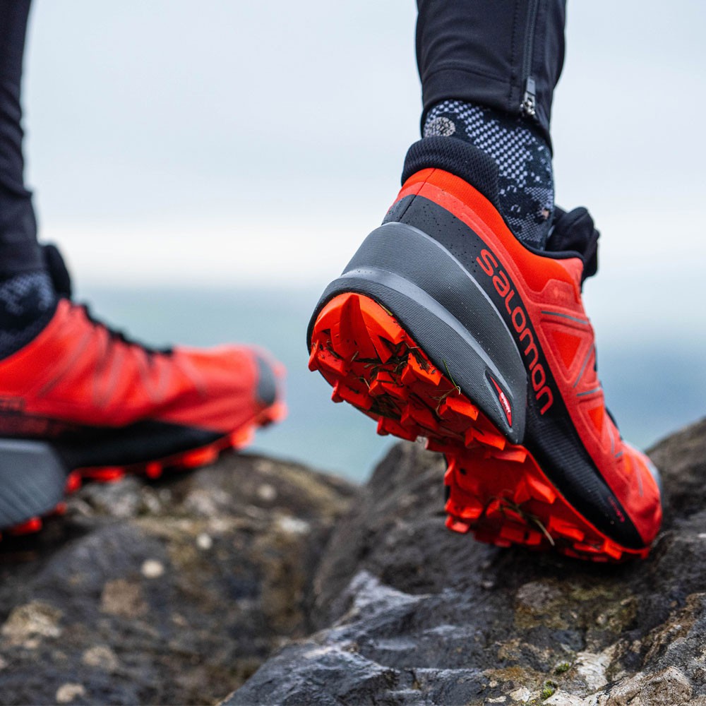 salomon speedcross 5 red