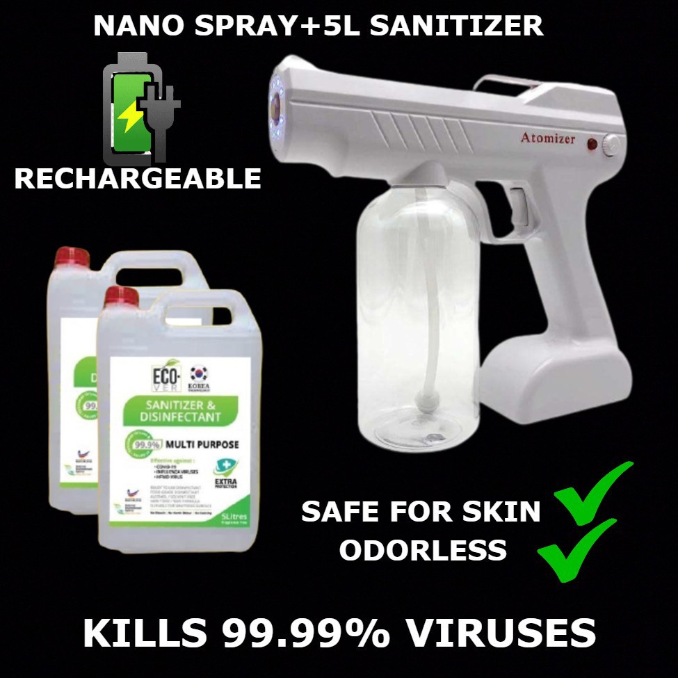 sanitizer gun sanitizer spray gun sanitizer spray machineREADY STOCK