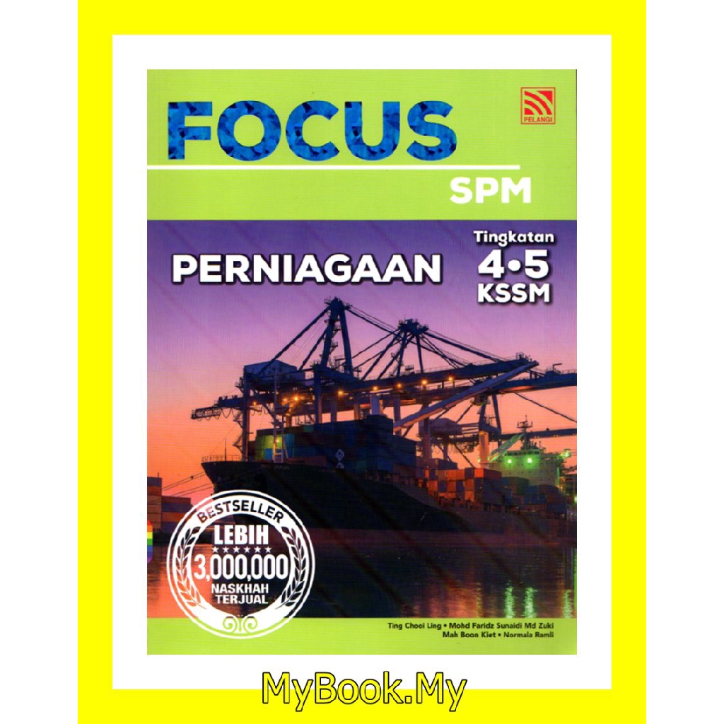 Myb Buku Rujukan Nota Focus Spm Tingkatan 4 5 Perniagaan Pelangi Shopee Malaysia