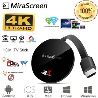 Mirascreen G7 Plus 2.4G wifi wireless display dongle 4K TV stick Airplay Miracast DLNA stream cast dongle hdmi mirror screen