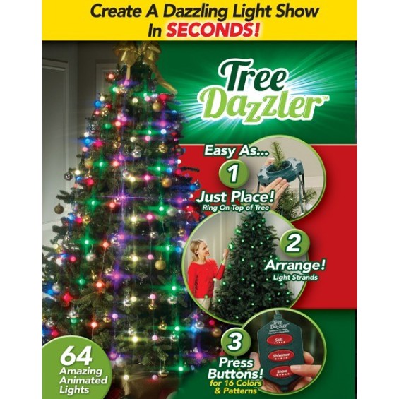 TREE DAZZLER Christmas Tree Deco Light Incredible Christmas Tree