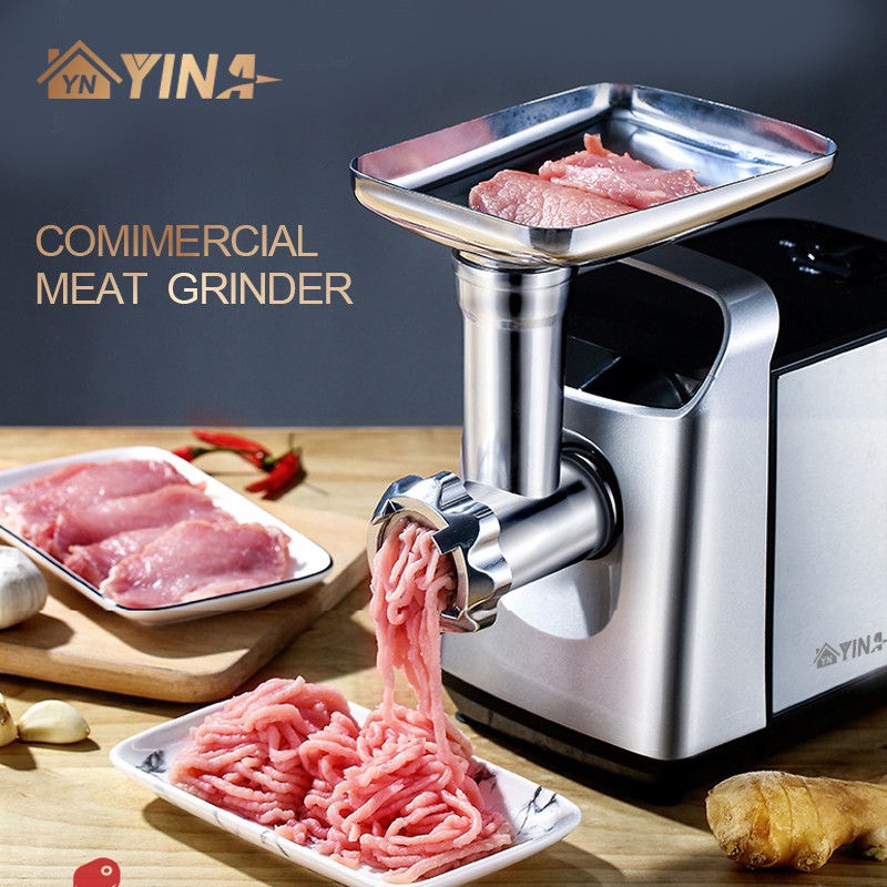 Electric Meat Grinder Aluminium Alloy Electric Meat Grinder Stainless Steel Heavy Duty