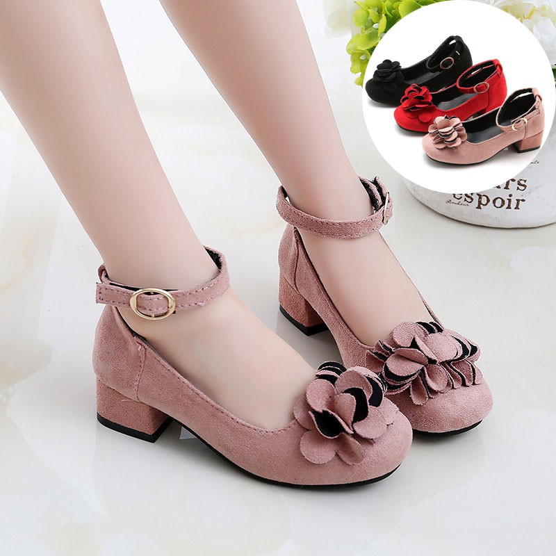 childrens heeled shoes