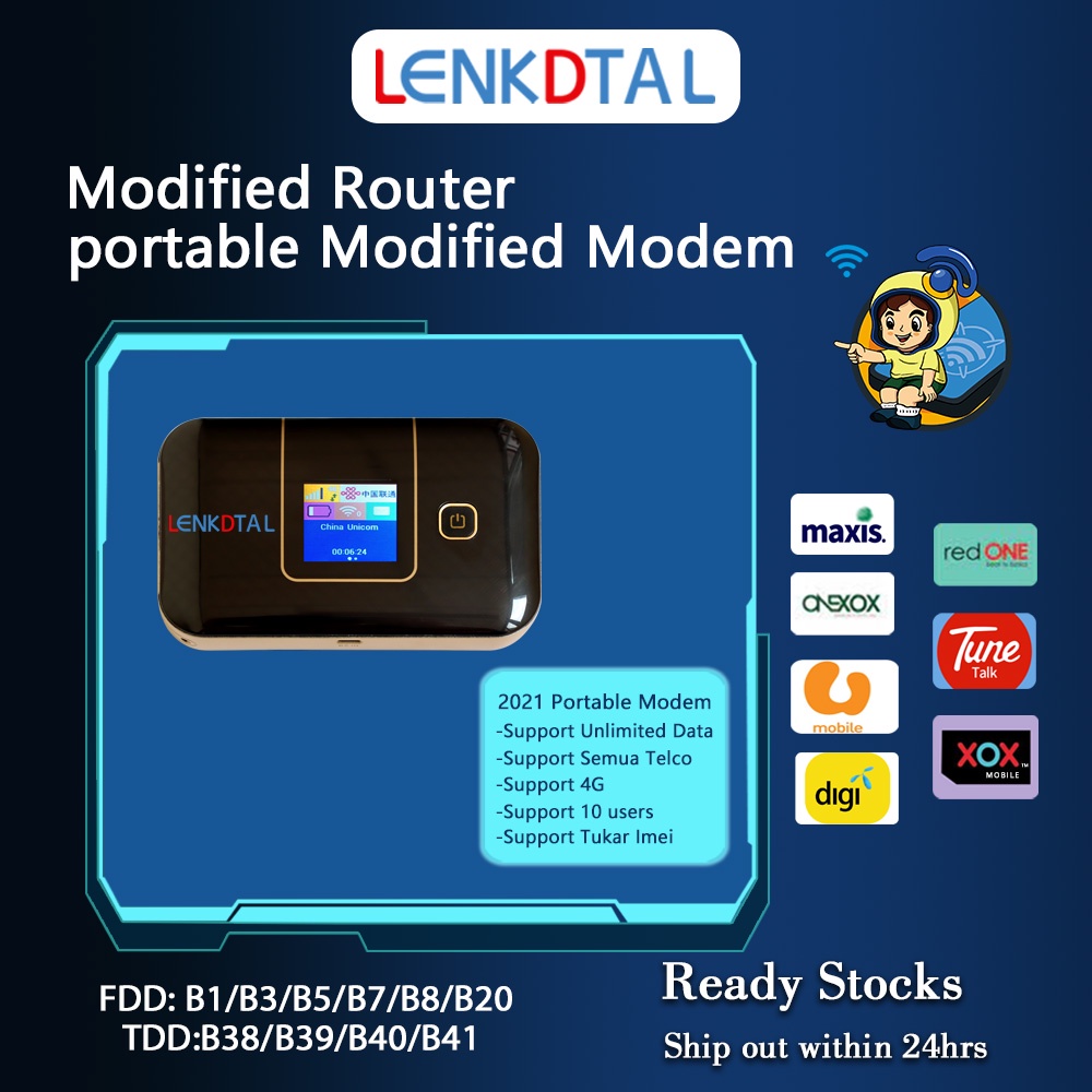 Modify Modem LENKDTAL router unlimited wifi unlimited hotspot sim card unlimited hotspot