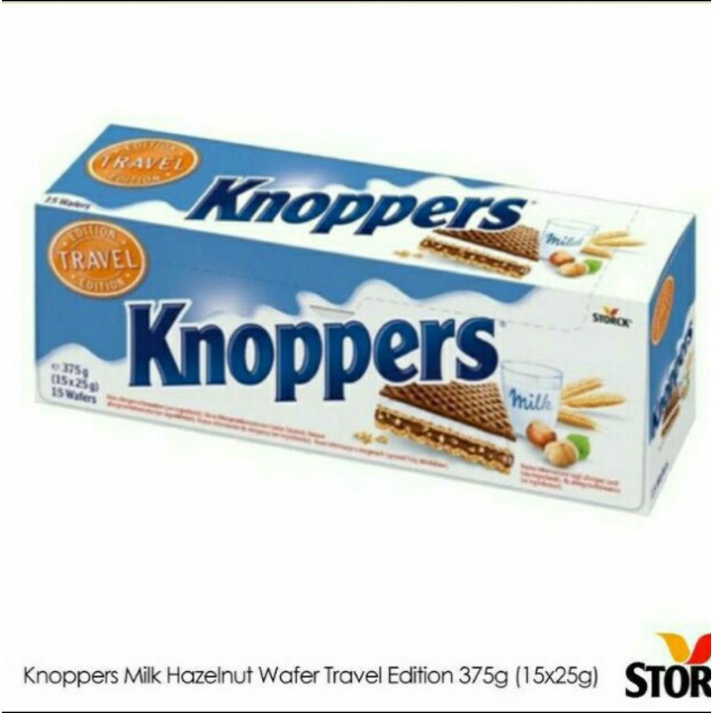 STORCK Knoppers Milk Hazelnut Wafer LANGKAWI