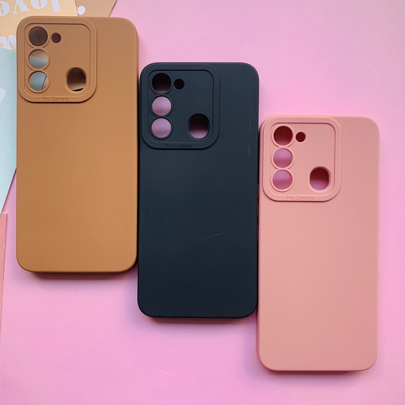 Tecno Spark 8C Liquid Silicone Casing Protective Camera Cover Case