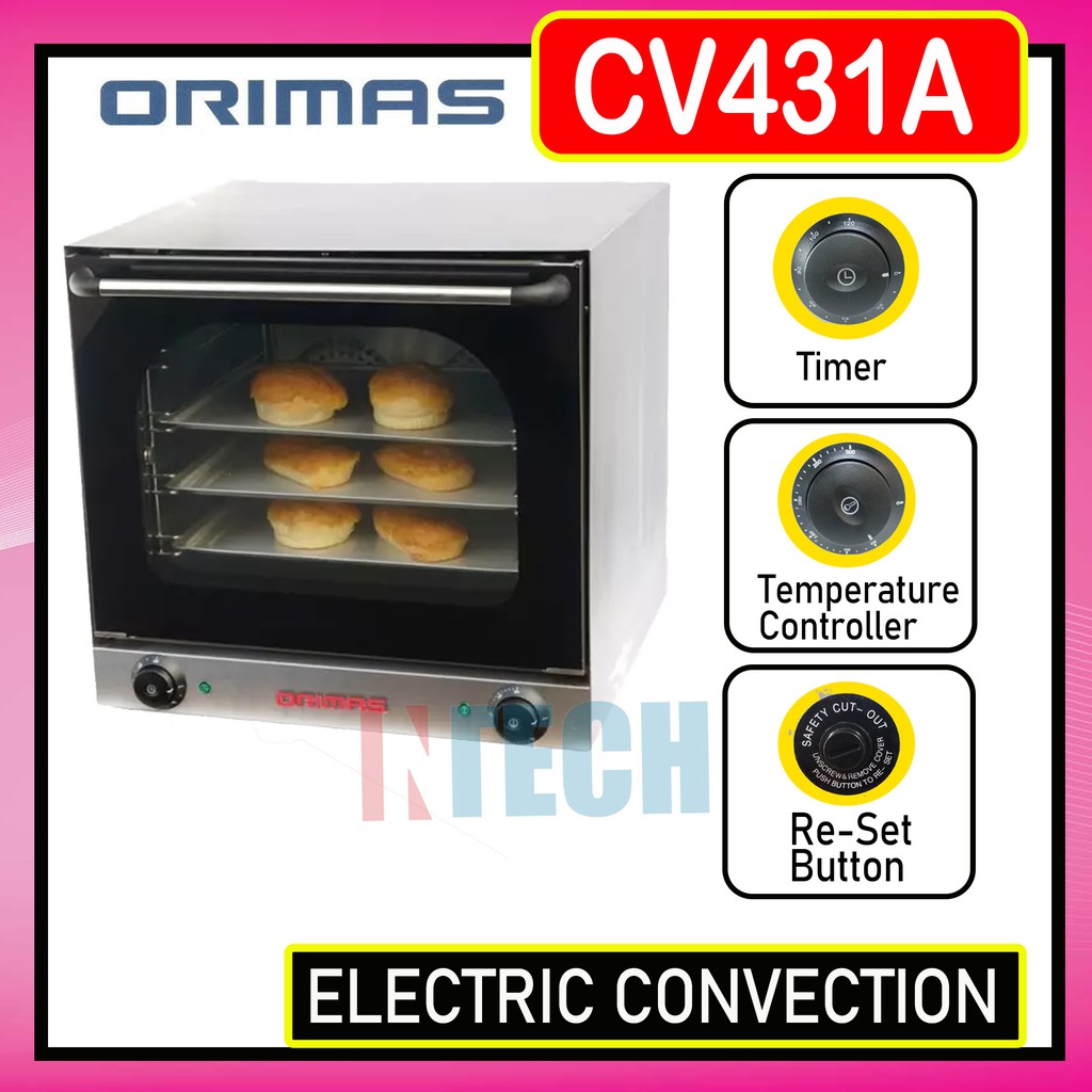 ORIMAS CV431A / OKAZAWA OC41A ELECTRIC CONVECTION OVEN C/W 4 LAYERS