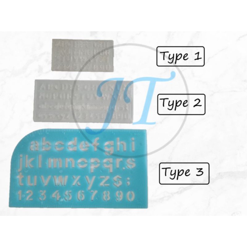 Stencil Ruler Alphabet /Ruler ABC 123 Shopee Malaysia