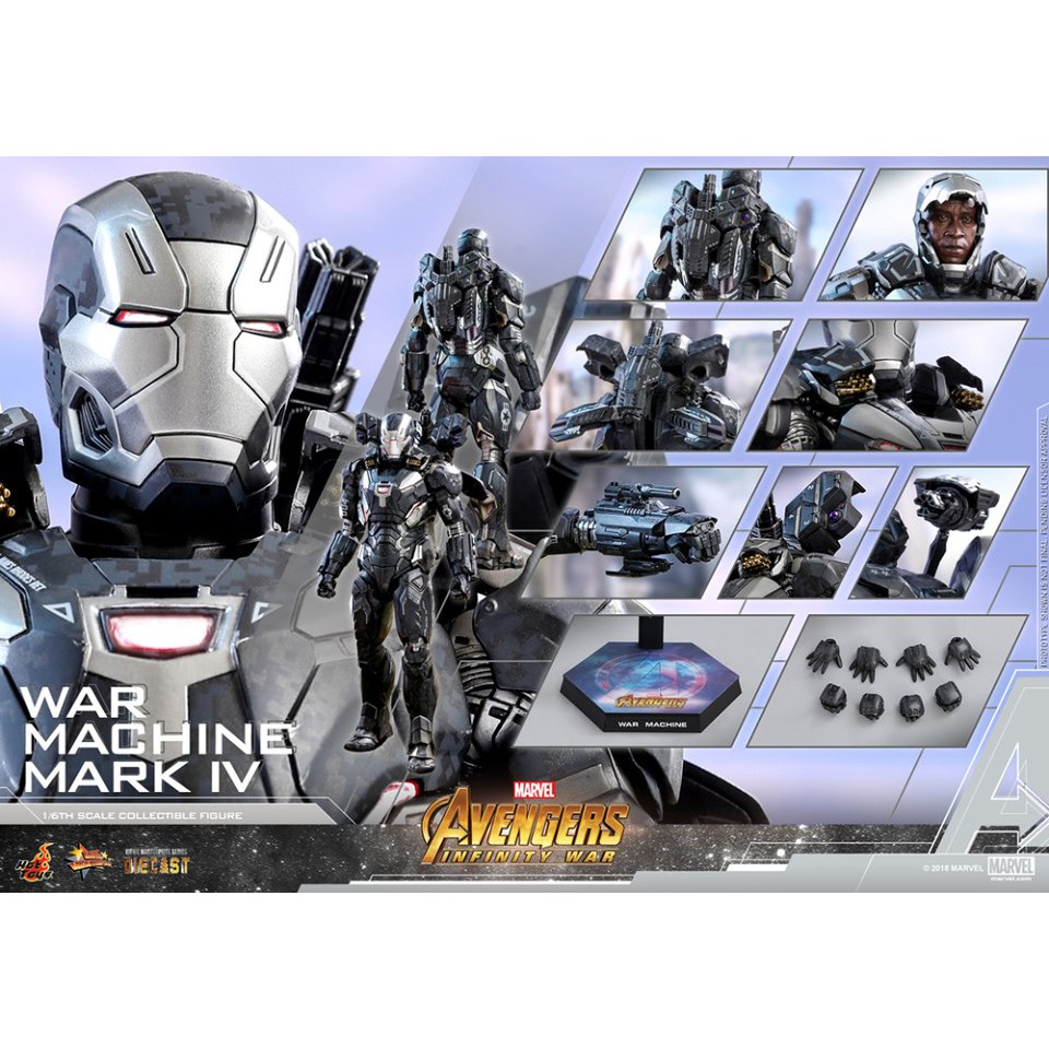 avengers endgame war machine toy
