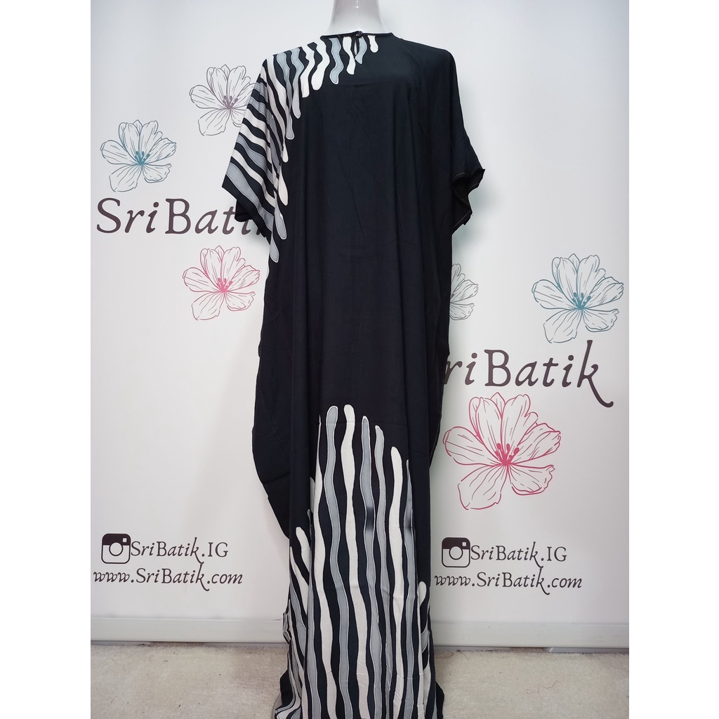 BAJU KAFTAN COTTON VISCOSE BATIK LUKIS KELANTAN | Shopee Malaysia