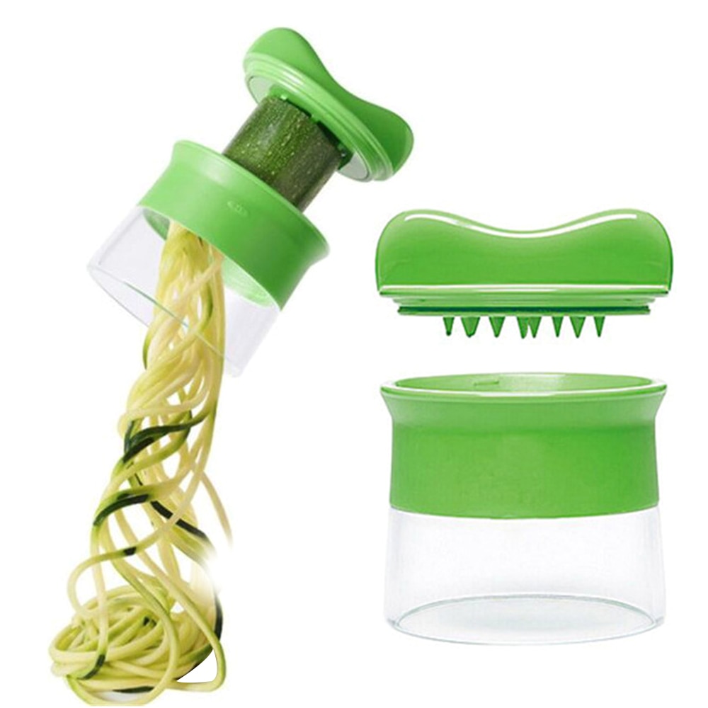 Carrot Cucumber Grater Spiral Blade Cutter Vegetable Fruit Spiral Slicer Salad Tools Zucchini Noodle Spaghetti Maker