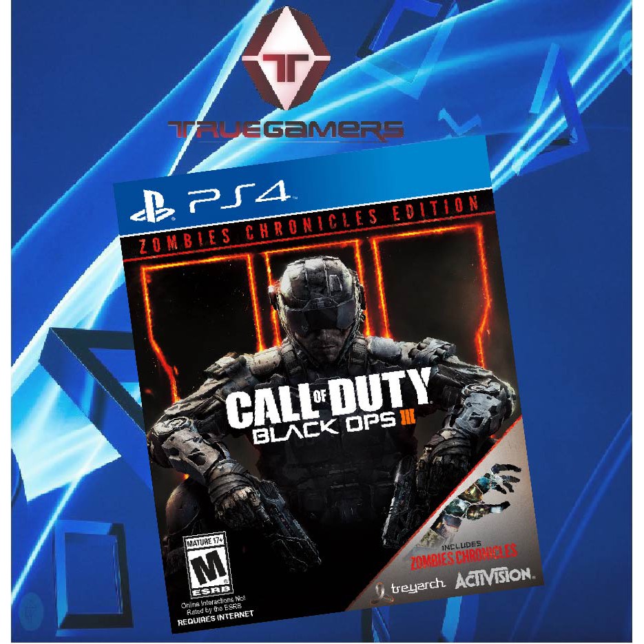 black ops 3 with zombie chronicles ps4