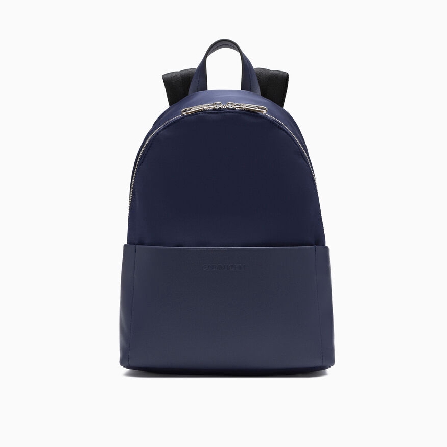 calvin klein navy blue backpack